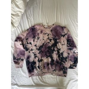 Bleach/Tie Dyed Sweatshirt